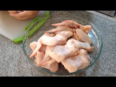 Como limpiar alas de pollo