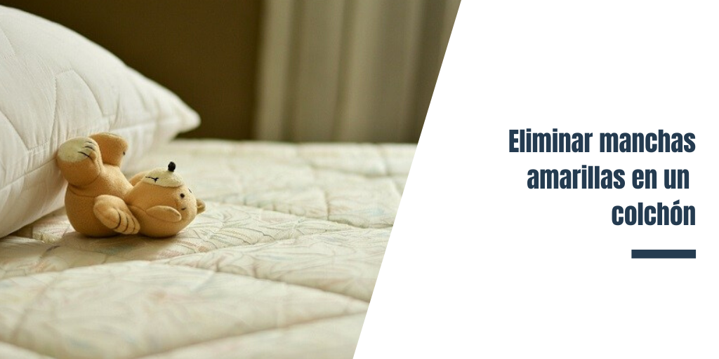 Como limpiar un colchon con manchas amarillas