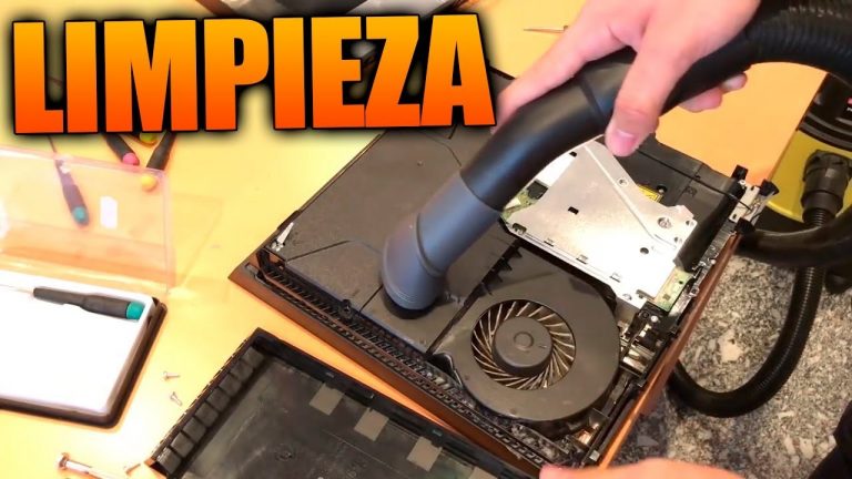 Limpiar ventilador ps4