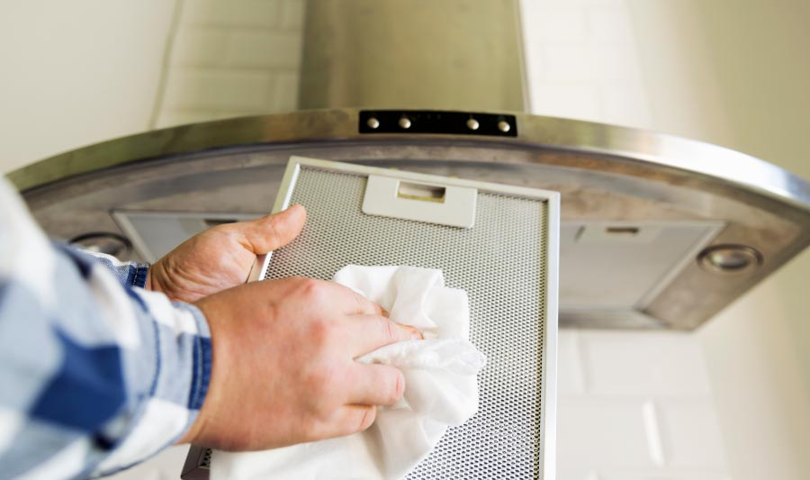 Guía para limpiar tu extractor de cocina de forma efectiva