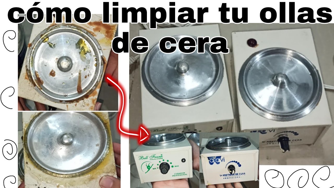 Consejos para limpiar la olla de cera de forma efectiva