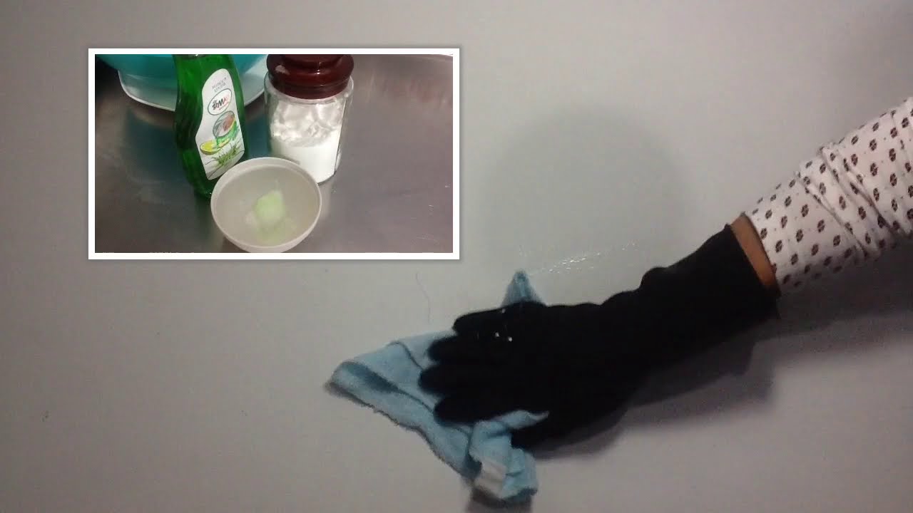 Elimina manchas de pared de forma efectiva