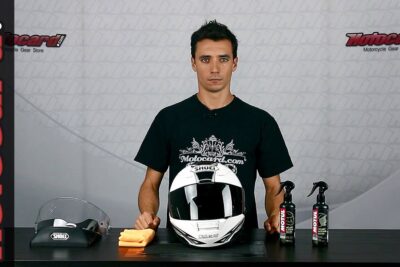 Guía rápida: Cómo limpiar una visera de casco