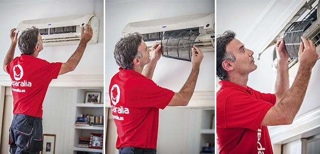 Limpiar aire acondicionado mitsubishi