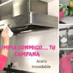 Limpiar campana extractora de acero inoxidable: consejos efectivos