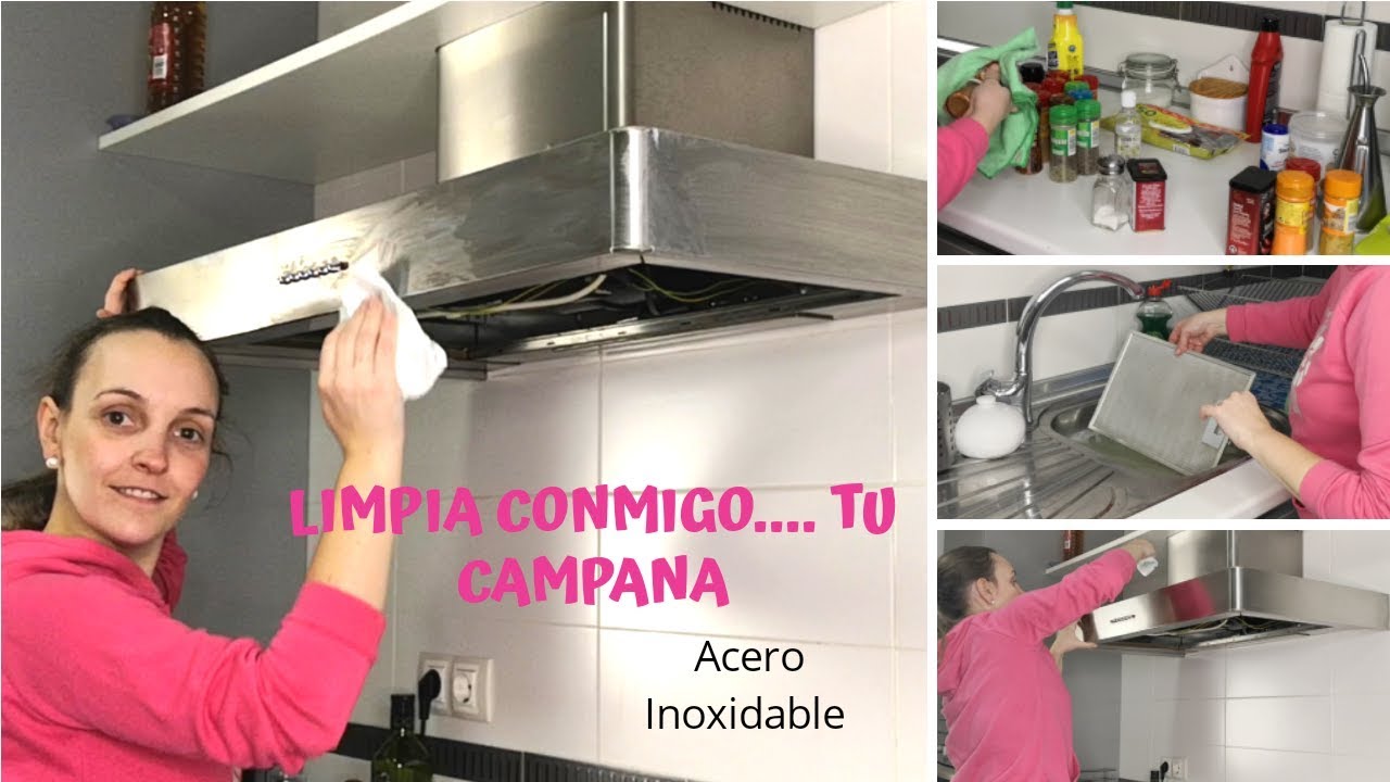 Limpiar campana extractora de acero inoxidable: consejos efectivos