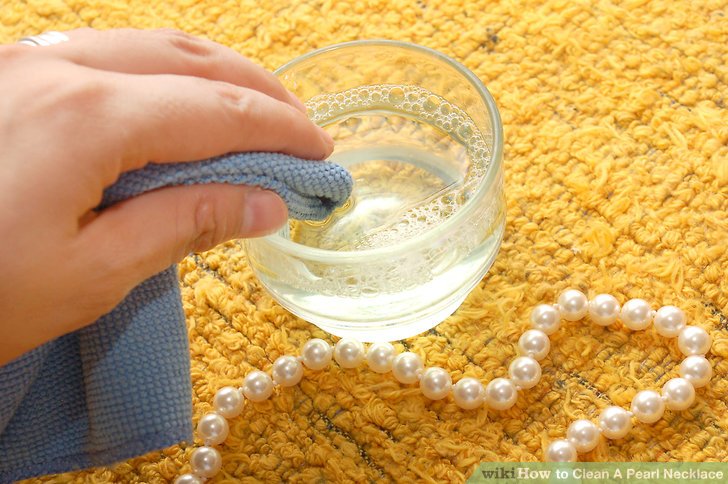 Limpiar perlas: trucos con agua oxigenada