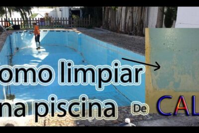 Limpiar piscina vacía con Salfumán: Consejos efectivos