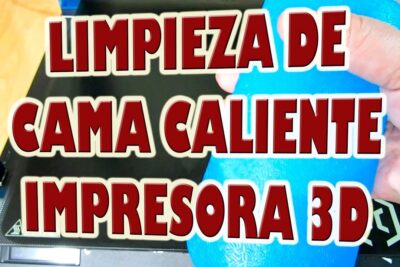Limpiar tu cama de impresora 3D: Consejos y trucos
