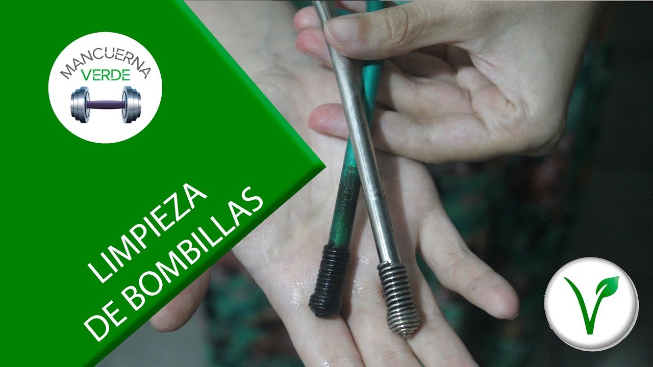 Limpiar bombilla con bicarbonato