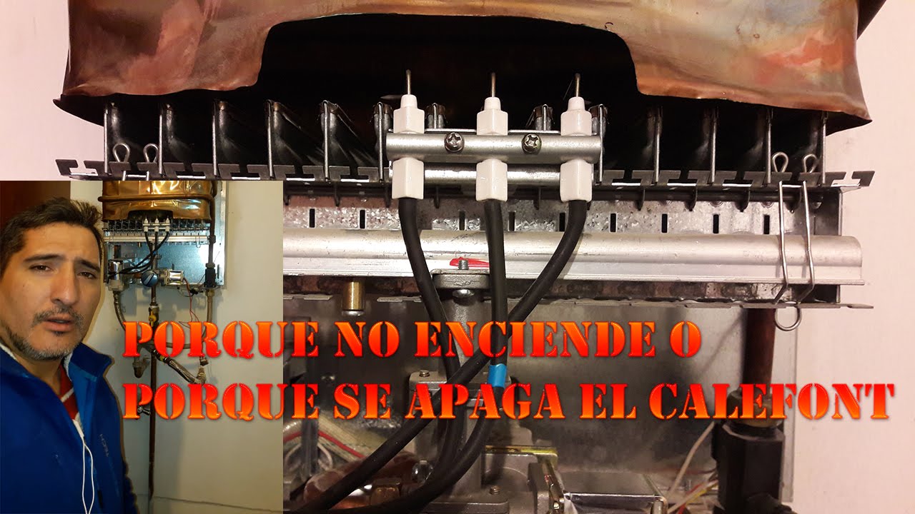 Como limpiar un calefont ionizado