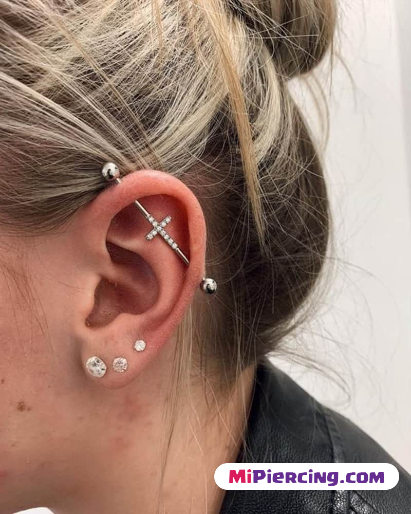 Guía completa para limpiar tu piercing industrial