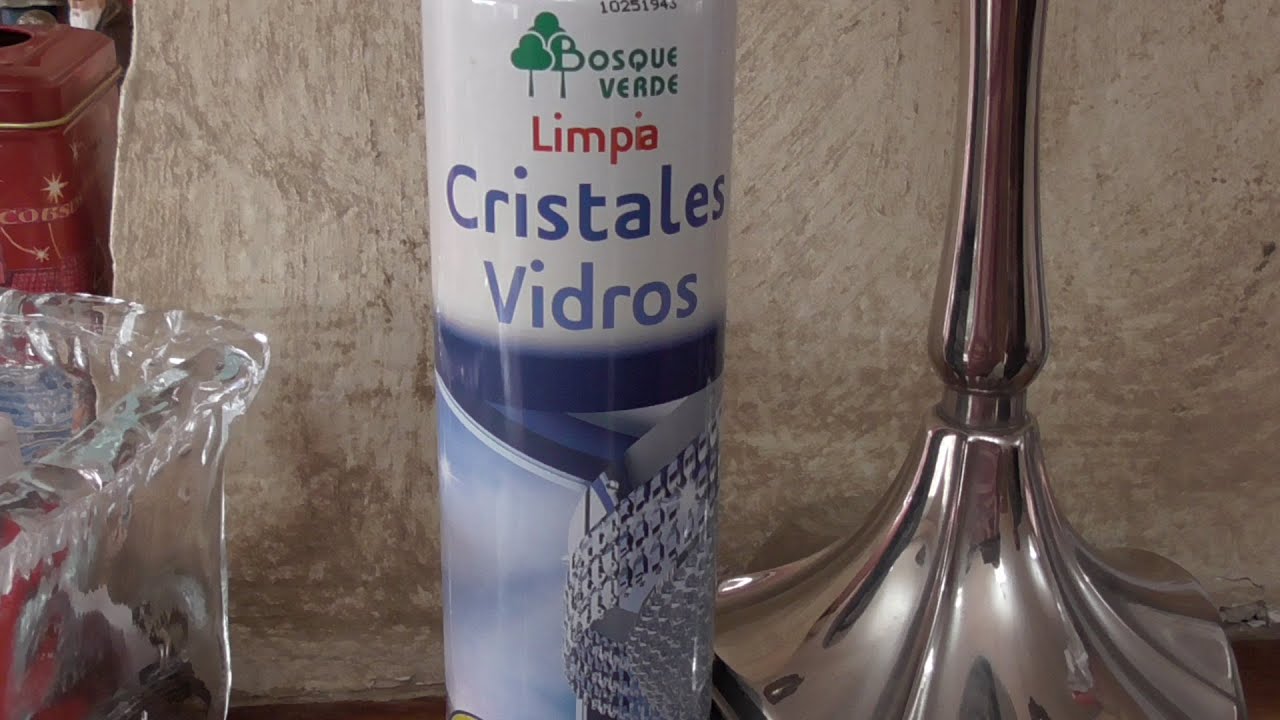 Spray limpiador de cristales para lámparas en Mercadona