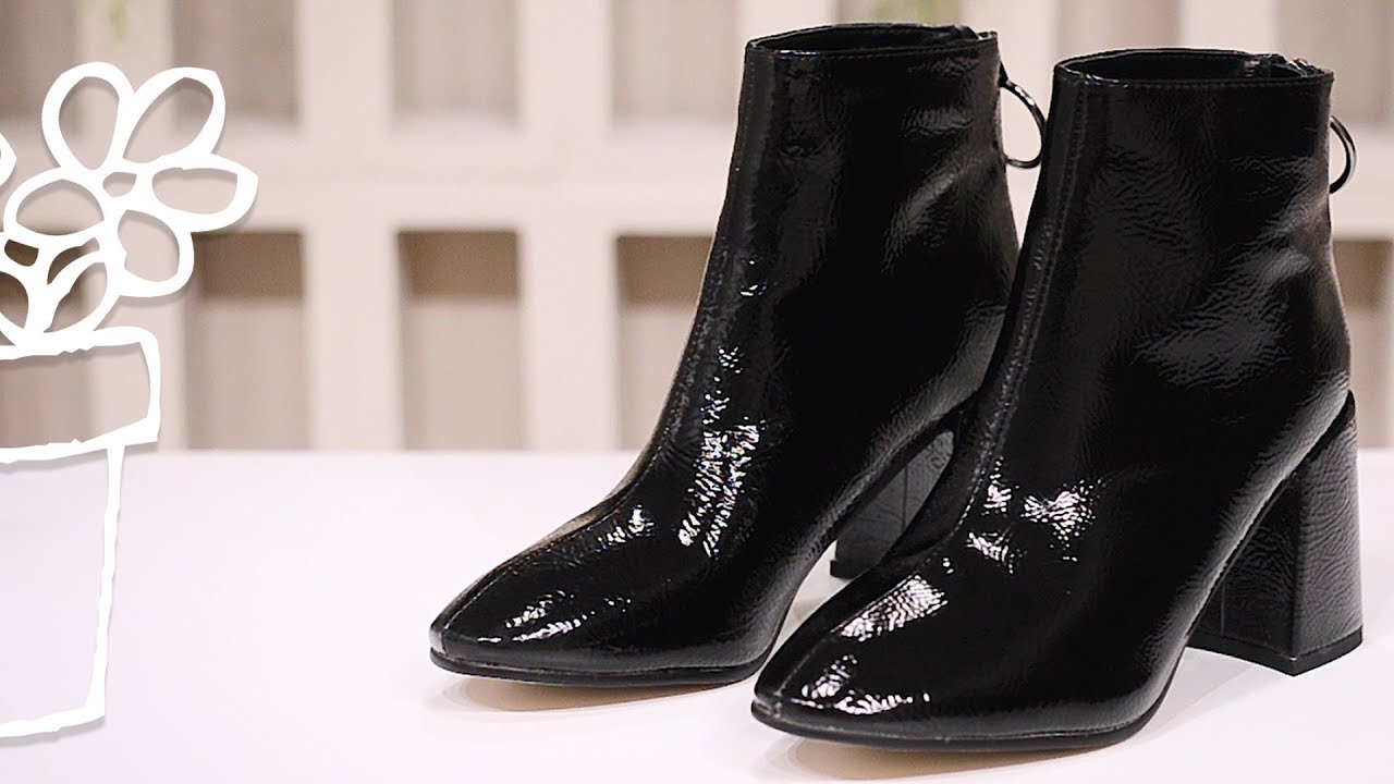 Trucos para limpiar zapatos de charol negro